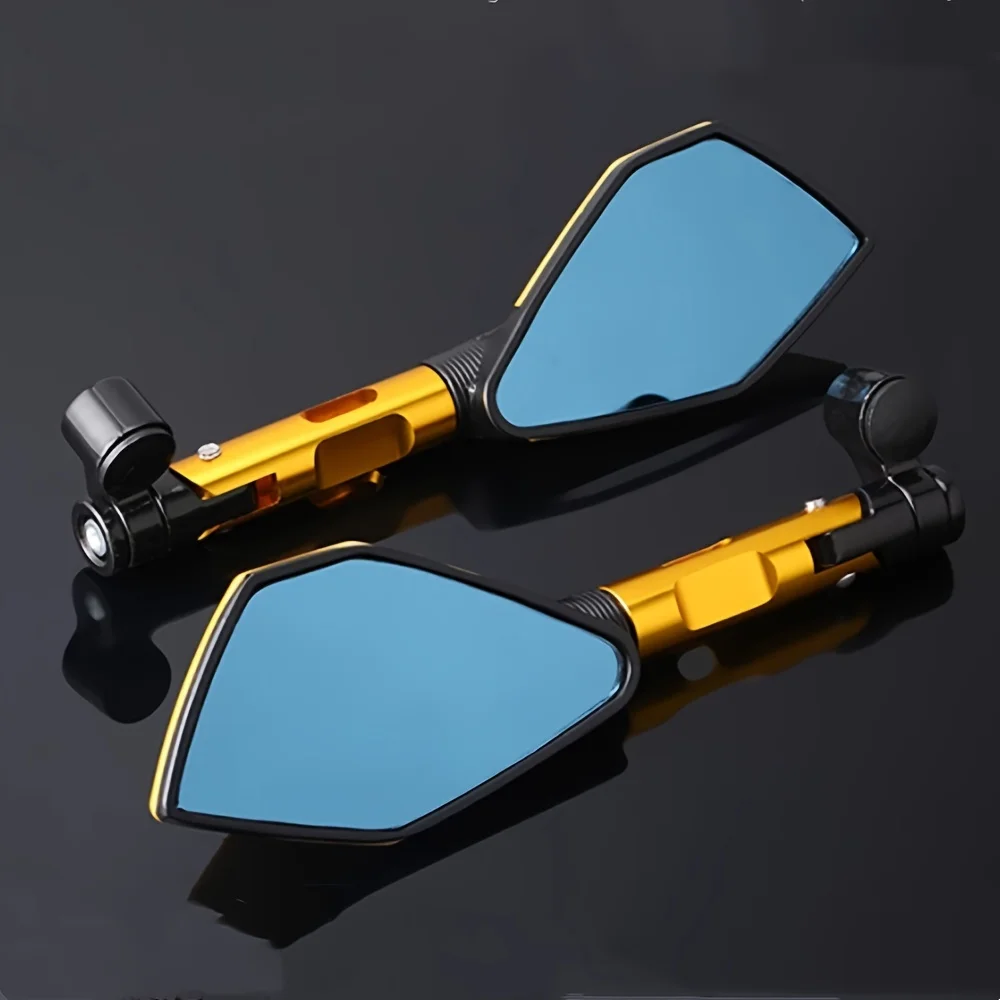 Universal CNC Motorcycle Rearview Side Mirrors 8mm 10mm For Harley Yamaha Honda Kawasaki