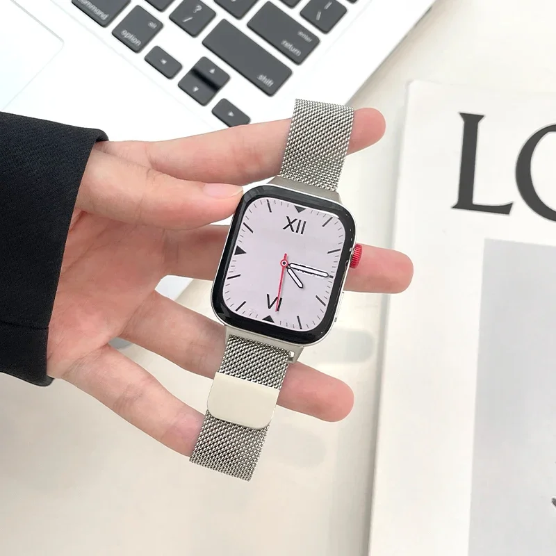 Milanese Loop Band para Huawei Watch, pulseira magnética inteligente, aço inoxidável Correa, Fit3, Fit3, novos acessórios, 2022