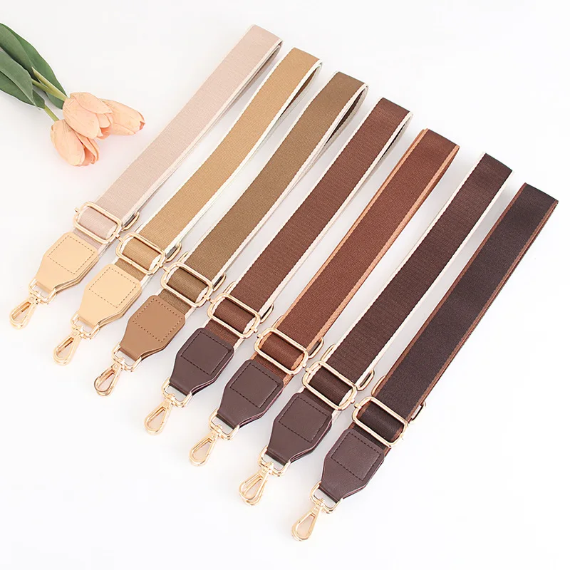 

solid color wide strap bag adjustable bag strap for crossbody diagonal replacement sacs à bandoulière bag accessories purse