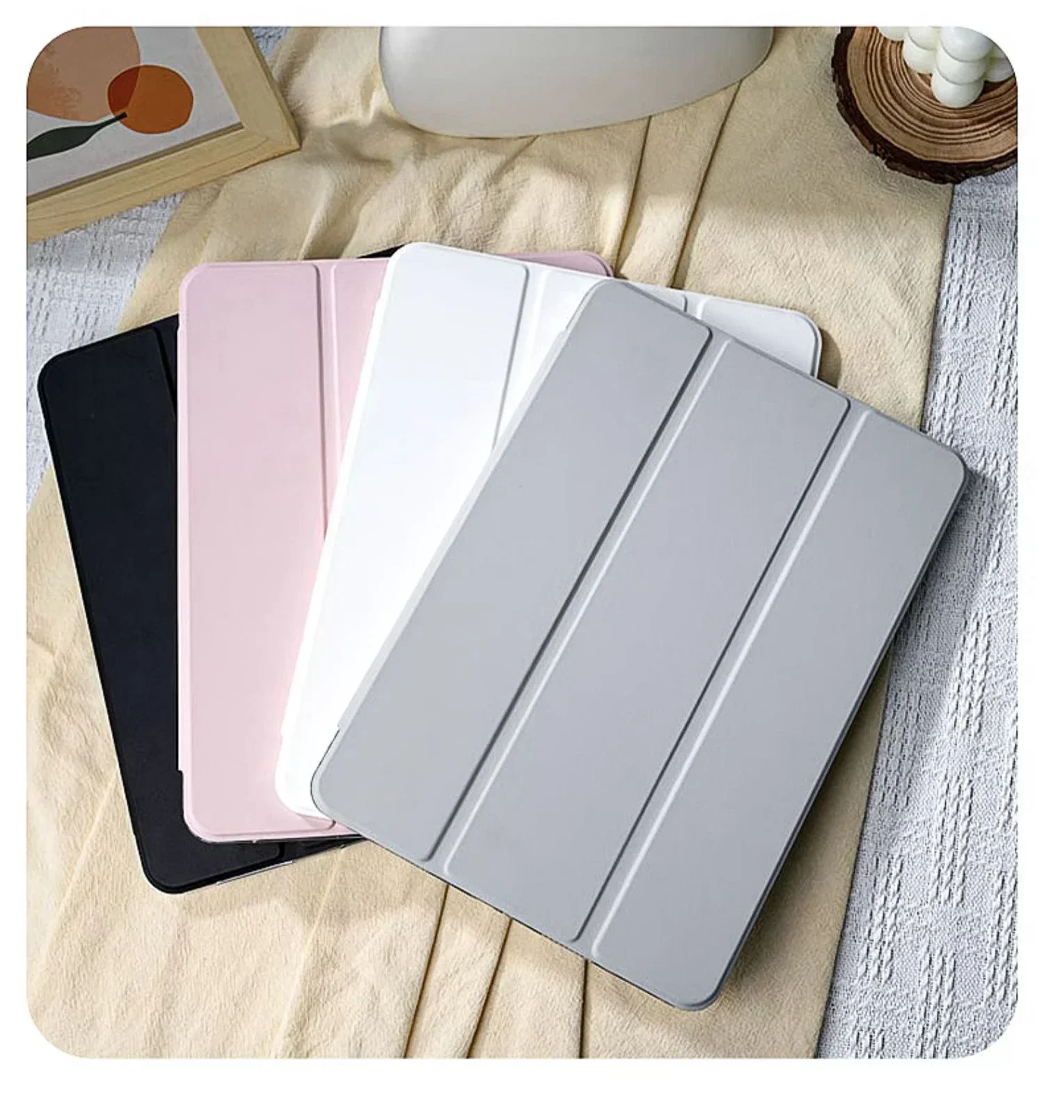 Hülle für iPad Air 11 (2026), iPad 12./11./10. Generation, 10.2, 7./8./9. Generation, iPad Pro 11, 4, 5, 10.9, 12.9 A16 A19 mit Stifthalter – Detail 10