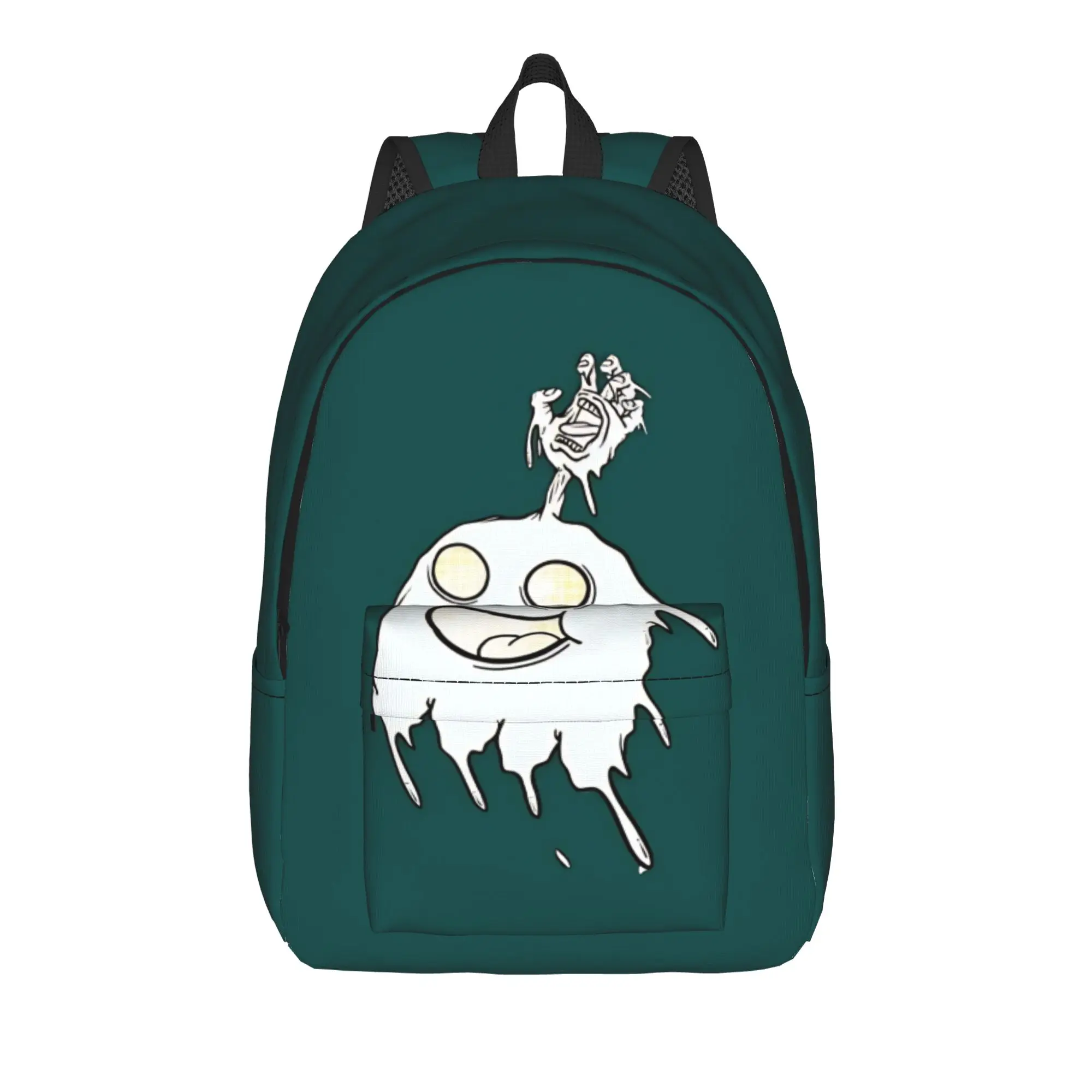 Back to school season retro pixel character Knapsack R-Regular show Ladies Portable Backpack