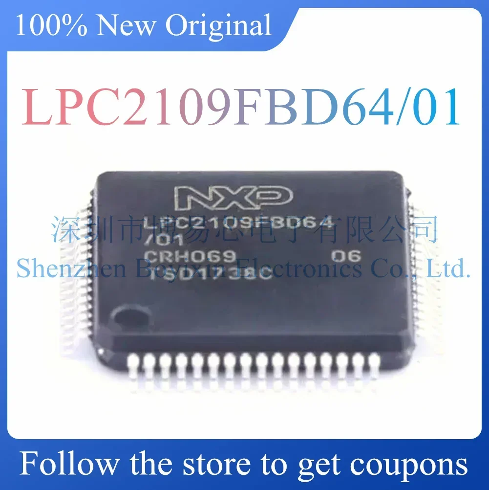 

NEW LPC2109FBD64/01,15.Original Product.Package LQFP-64