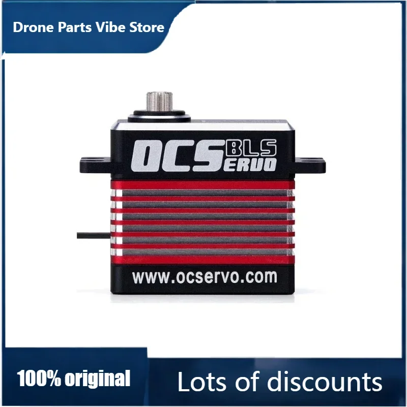 

FyOriginal OCS-351BL 8.4V 35kg.cm 77g 0.08S/60° Brushless Motor High Torque Servo Steel Gear All CNC Case Waterproof BLS For Mod