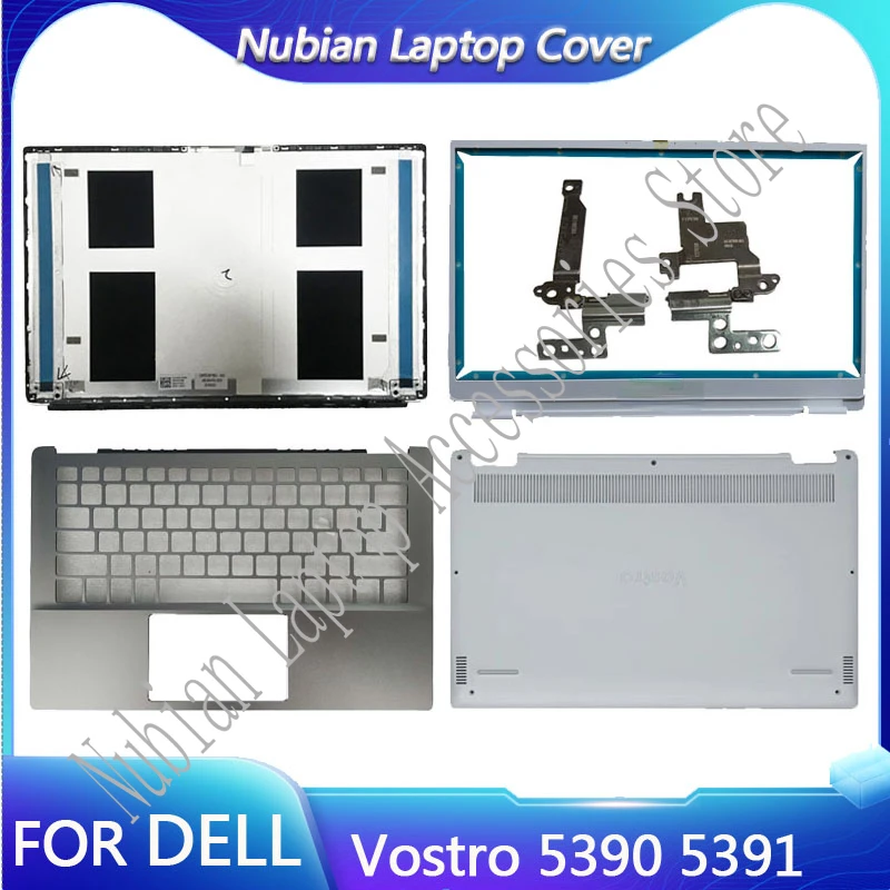 

Новая задняя крышка для ноутбука Dell Vostro 5390 5391 Series, передняя рамка, нижняя детская крышка, петли, Верхняя деталь