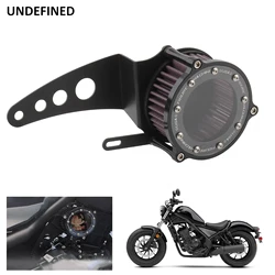 Filter Decorative Kit For Honda Rebel CM300 CMX 300 CMX300 2022-2023 Air Cleaner Cover Right Side Engine Decorative Cover Black