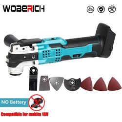 Oscillating Multifunction Tool Multi-Tools Variable Speed Renovator Electric Trimmer Electric Saw Tool for Makita 18V Battery