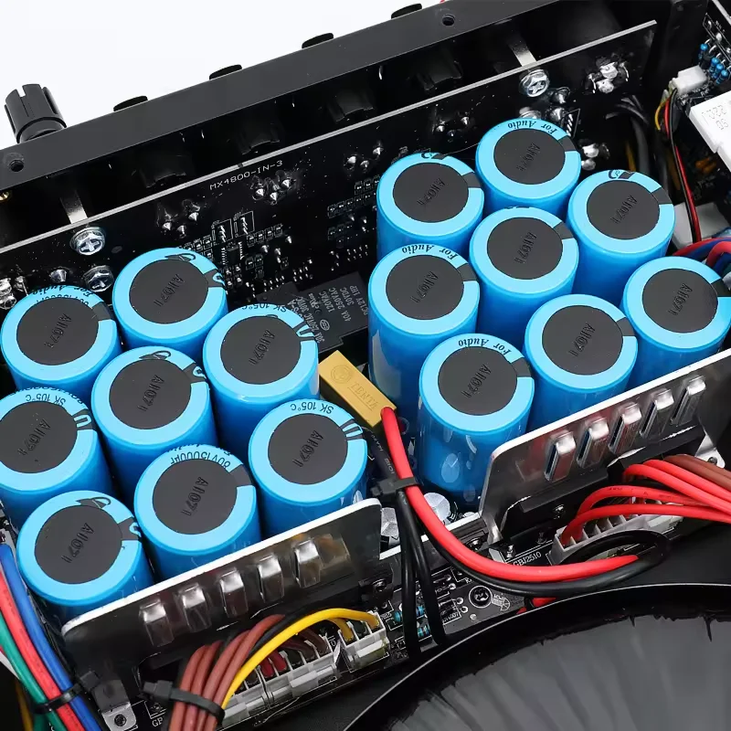 Good Quality 2U 4*800W Professional 4 Channel Power Amplifier Class H Stereo Sound System Professional Audio Amplifier