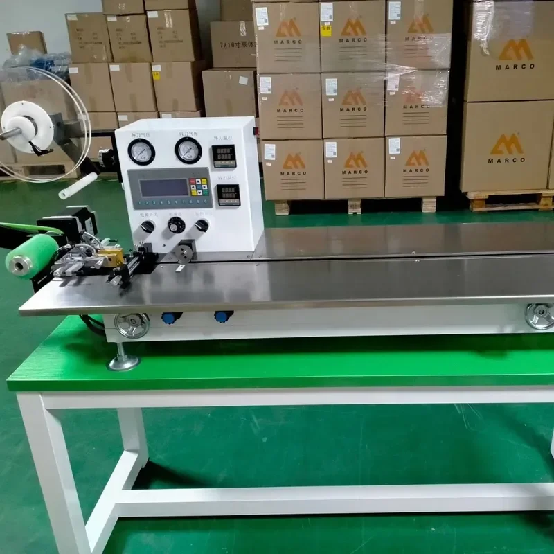 SMD Spot Carrier Tape Braiding Machine Semi Automatic Fully Automatic Hot Cold Sealing High Precision Packaging Equipment for