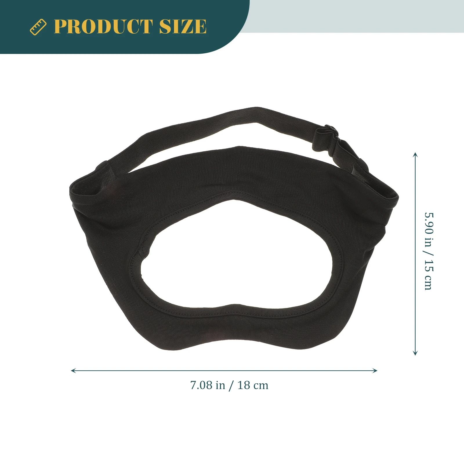 

VR Headset Mask Cover Sweat drying Adjustable Lightweight Comfortable Fit VR Eye Mask Accessory Gaming Parts Virtual