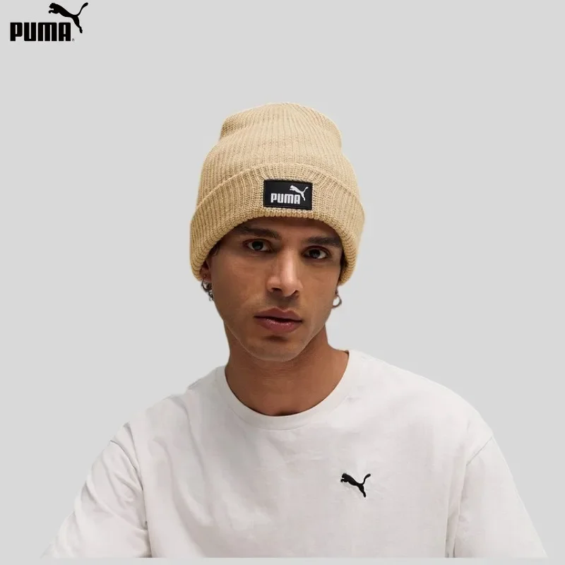 PUMA Ear Protection Warm Bag Head Beanie Cold Hat Winter Men's and Women's Knitted Hat 026410-05