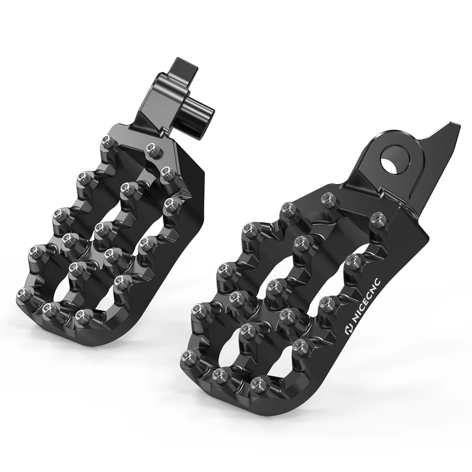 

Motorcycle Offset Foot Pegs For Yamaha YZ450F 2023-2024 YZ250F YZ450FX WR450F 2024 Enlarged Footrest Pedals YZF 250 450 WRF 450