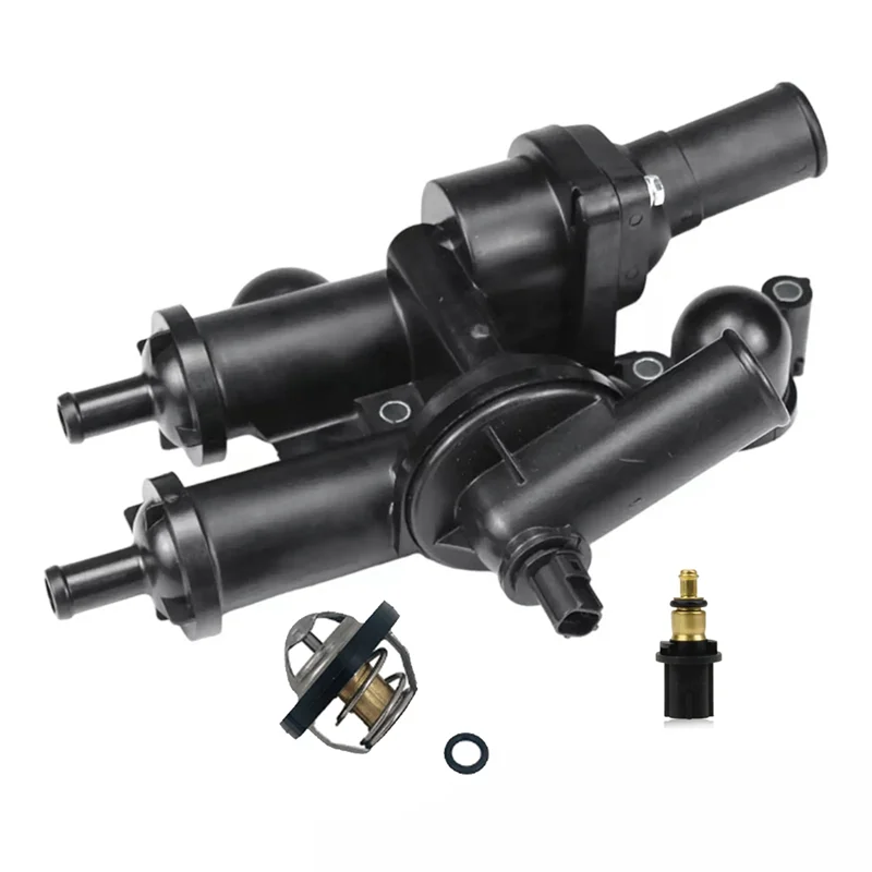 

4884873AA Thermostat Housing Assembly With Sensor For Jeep Patriot Chrysler Dodge R 2.0 2.4 4884571AB 902-319 06508355AA