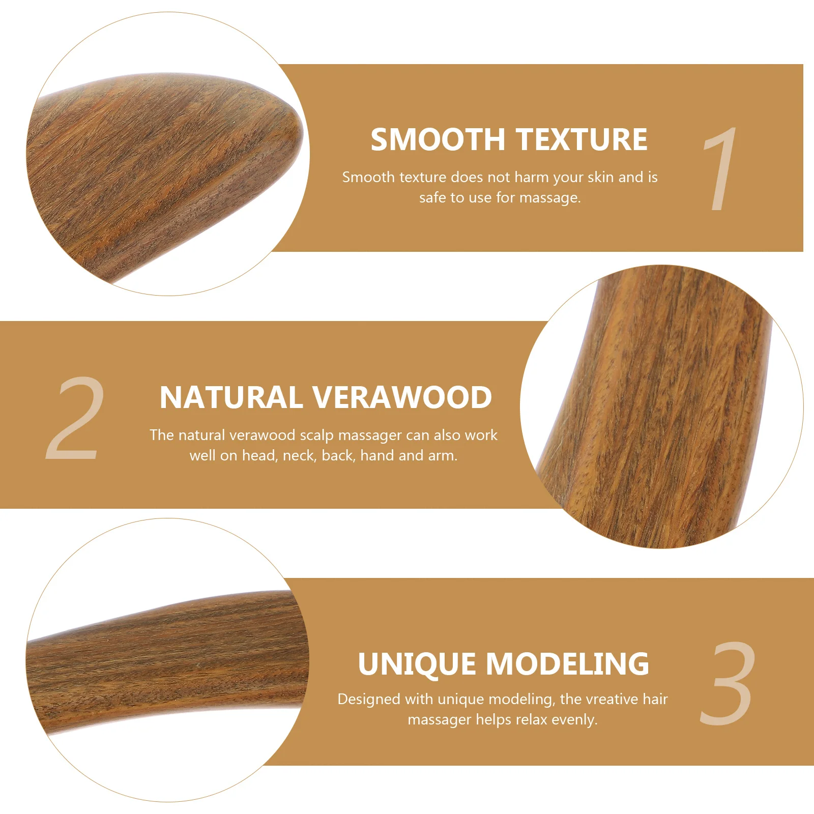 

Портативная массажная расческа, бытовой массажер для головы, расслабляющее средство для шеи, спины, кожи головы, натуральный инструмент для облегчения боли при кровообращении веравуда