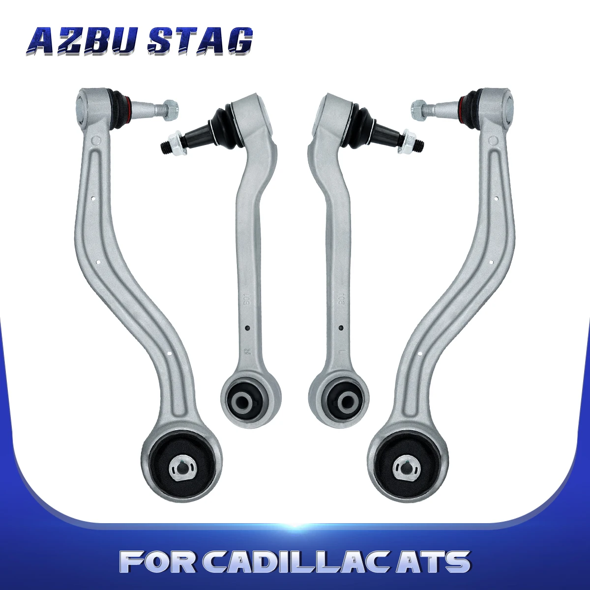 

AzbuStag 4Pcs Front Lower Forward Rearward Lh Rh Control Arm Suspension for CADILLAC ATS 2013 2014 2015 2016 2017 2018 2019