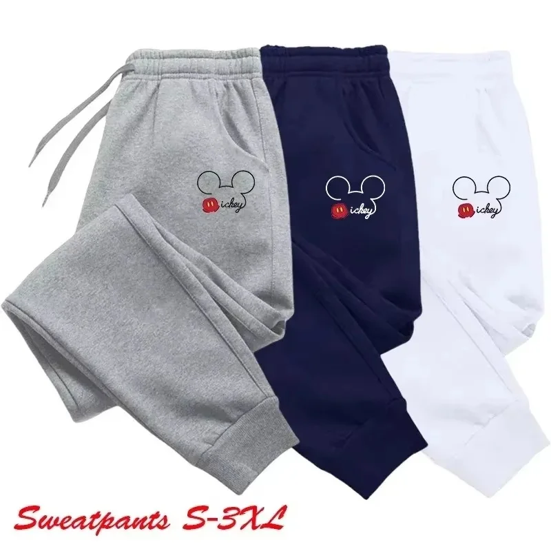 Women's Sweatpants Print Fashion Trend Jogging Versatile Soft High Quality Street Elastic Waist Casual Pants S-3