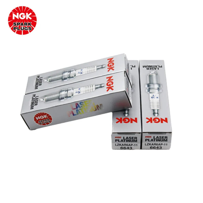 NGK single platinum spark plug LZKAR6AP-11 6643 is suitable for Qida Xuan Yi Xiaoke Tianlai Qijun