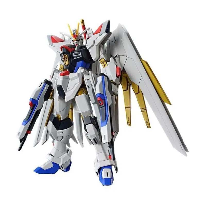 

Конструктор Bandai Strike Freedom Gundam HG 1/144 по мотивам фильма SEED, пластиковый, для коллекционеров, идеально подходит для демонстрации и в подарок, с высокой детализацией.