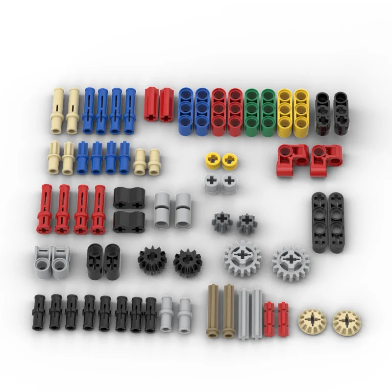 70Pcs/Bag Mindstorms EV3 Replacement Building Blocks Parts Pack fit for Educational and Dacta Series 45544 Bricks Kit STEAM Toys