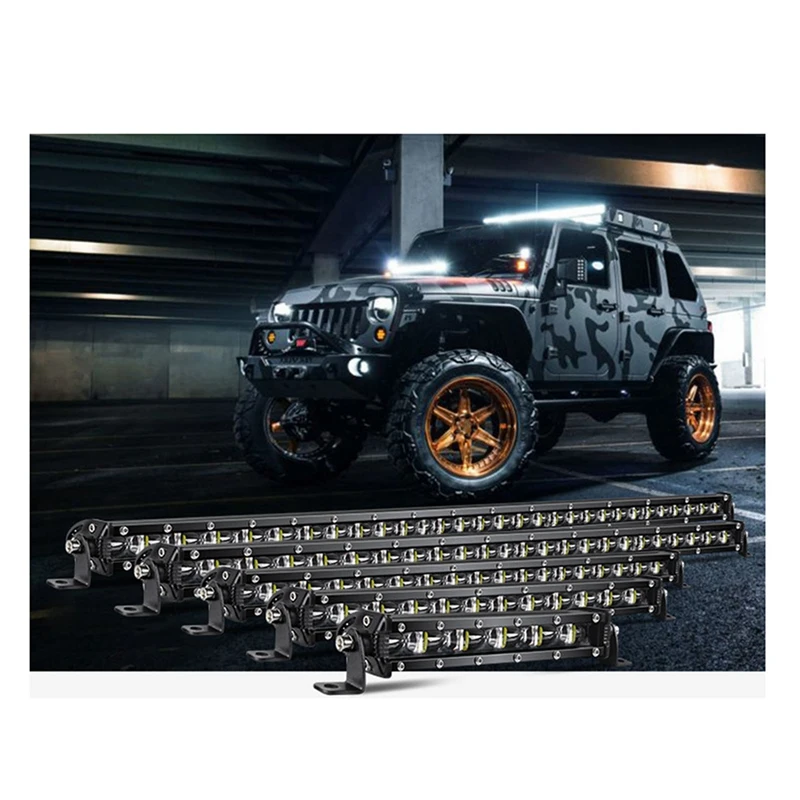 All Terrain Beach Buggy Long Bar Light For Off-Road Buggy Beach Buggy Single Row Center Grid Spot Light