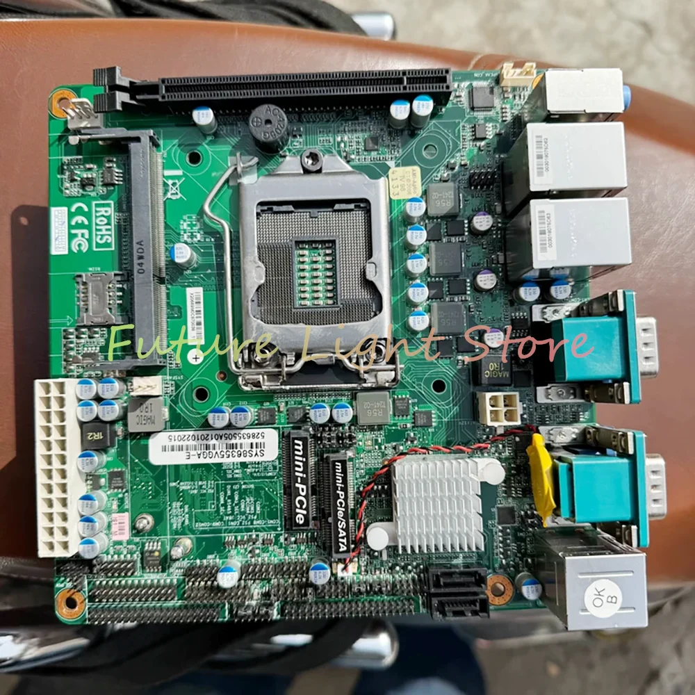 SYS86355VGGA-E Dual Port Industrial Motherboard 1150 Pin