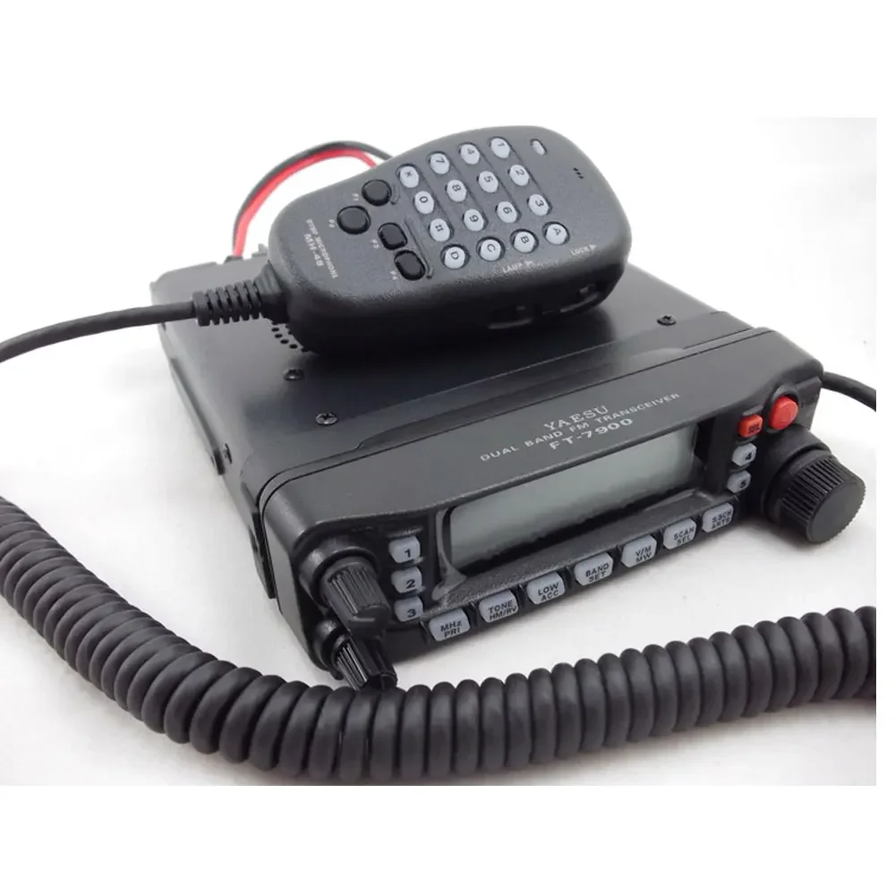 YAESU FT-7900R 50 واط عالية الطاقة المزدوج الفرقة FM جهاز الإرسال والاستقبال 2 متر 70cmMobile راديو الهواة