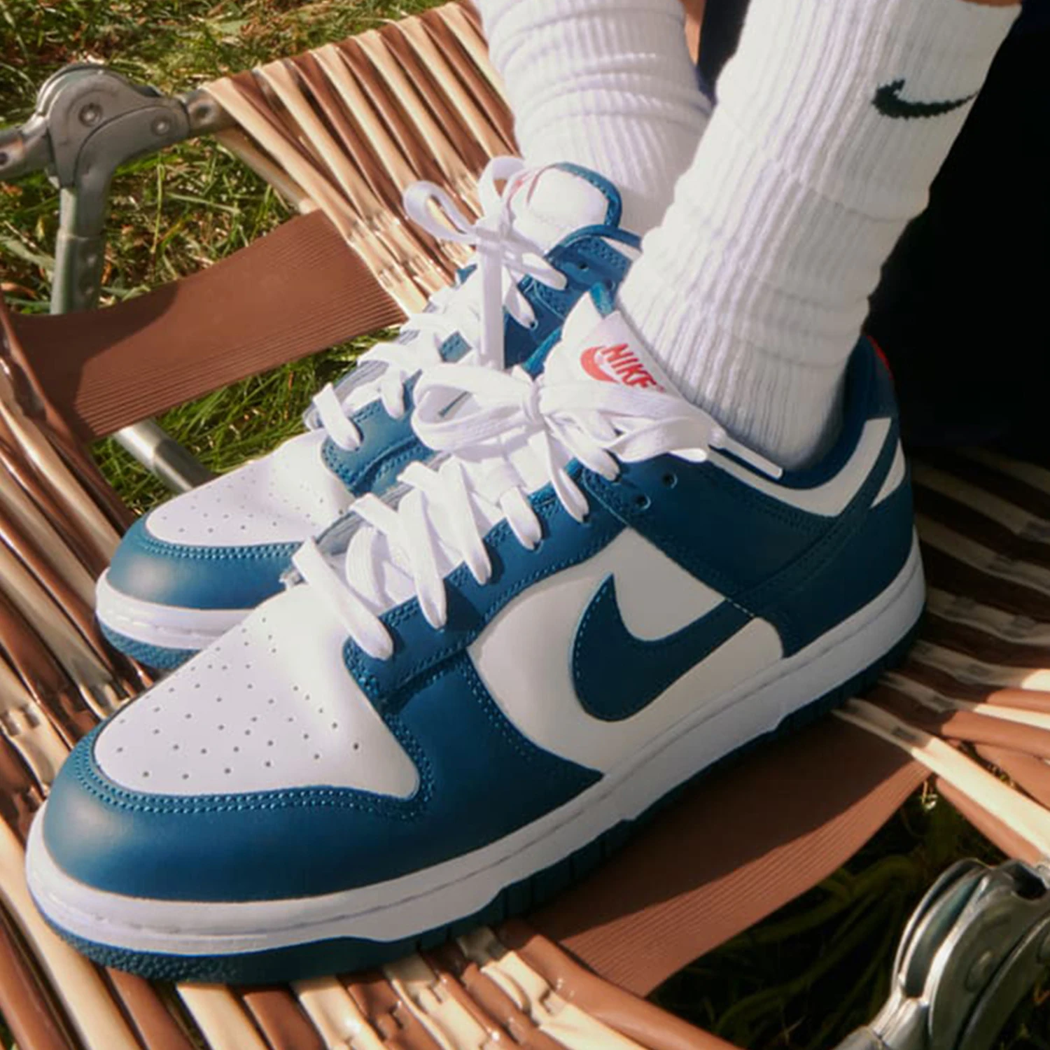 

Оригинальные мужские легкие классические кроссовки Nike Dunk Low Retro DD1391-400
