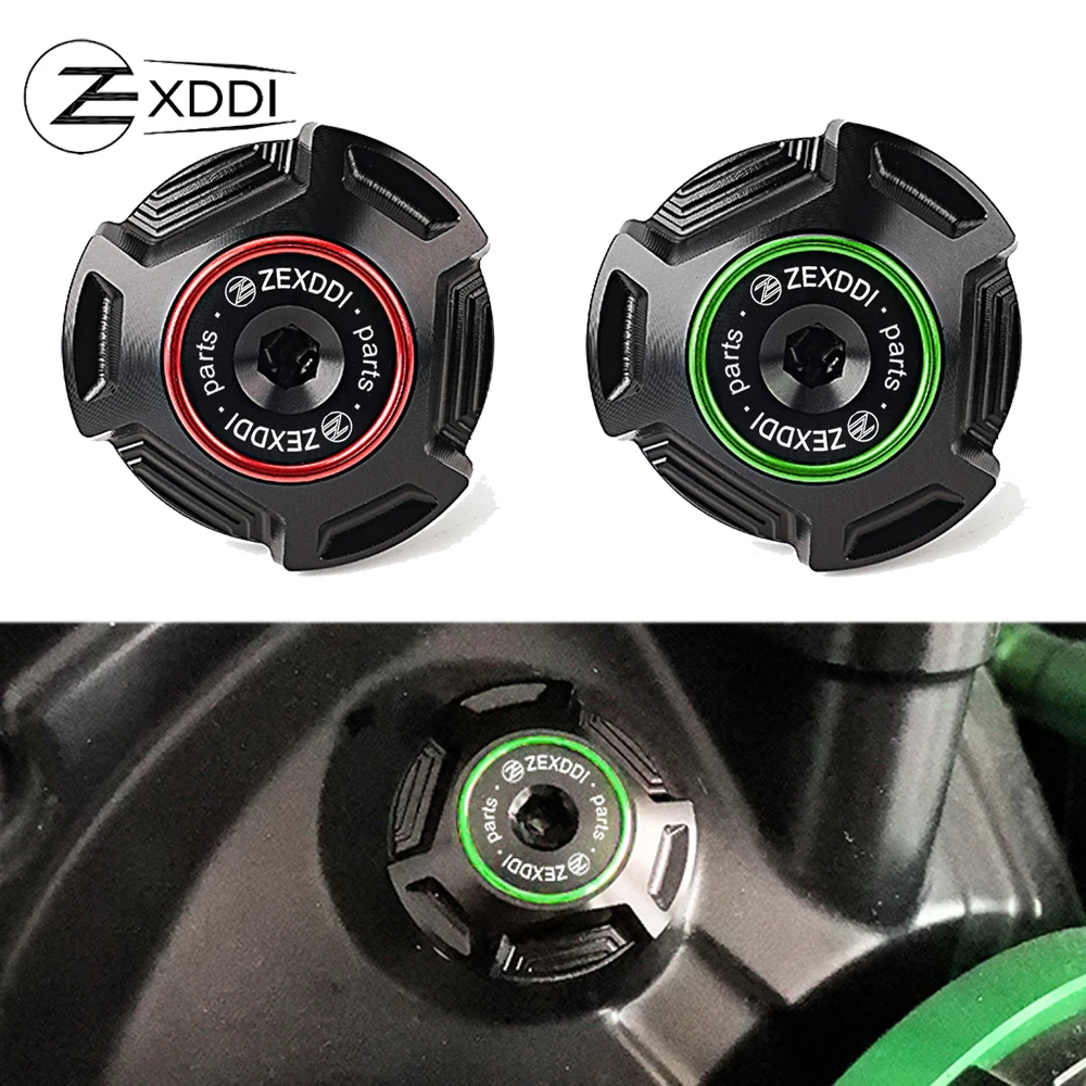 For Kawasaki Z900 RS Z650 Z800 Z400 Z1000R Z1000 SX Ninja 650 400 Versys 650 1000 Motorcycle Engine Oil Filler Cap Accessories