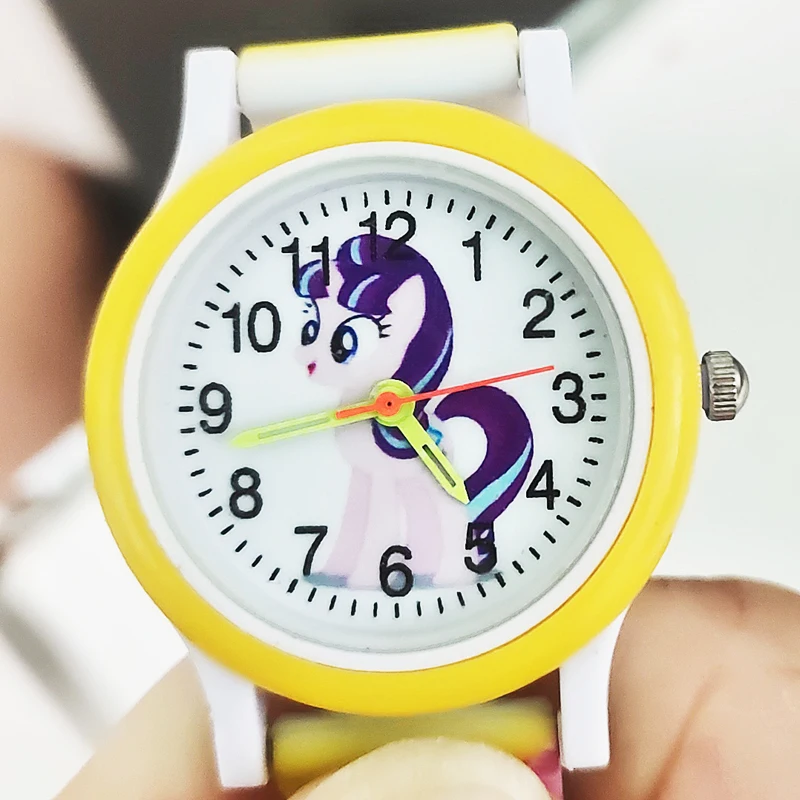 Rainbow Cloud Unicorn Kids Bracelet Children Watches Boys Girls Students Quartz Watches Birthday Party Gifts