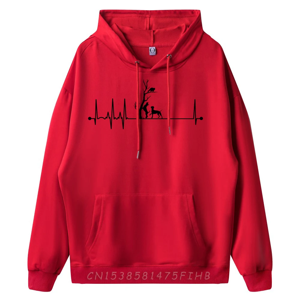 

Coonhunting Heartbeat Pulse EKG Hunting Dog Coon Hound Mens Clothing 2024 Men Clothing Hoodie Alphabet