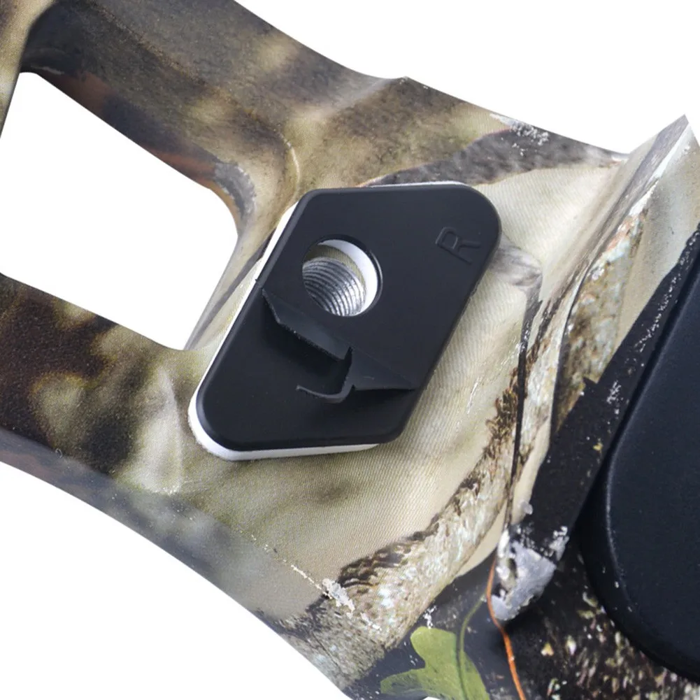 More Duable Arrow Rest Hunter Rest Lightweight 1.5g/pc 3*2*1.3cm ABS Black Ergonomical Designed Rest Hand Recurve