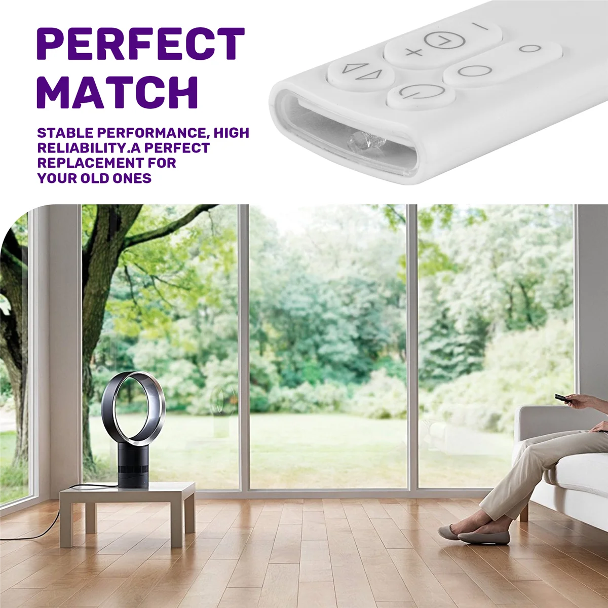 Sales Replacement Remote Control for Dyson AM06 AM07 AM08 Heating and Cooling Fan Humidifier Air Purifier Fan