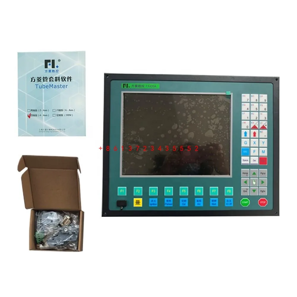 FX430A ใหม่ระบบตัดไฟพลาสม่า4แกนประเภทท่อกลม/ท่อสี่เหลี่ยม/เหล็กช่อง/เหล็กมุม