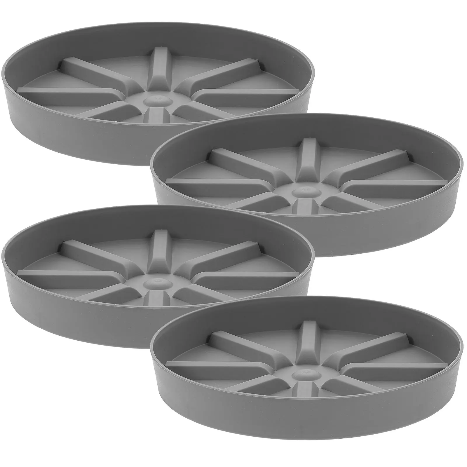 

4Pcs Plastic Plant Pot Saucers Durable Drainage Tray for Flower Pots Plants Water Tray Indoor Outdoor Plant Trays for Pots