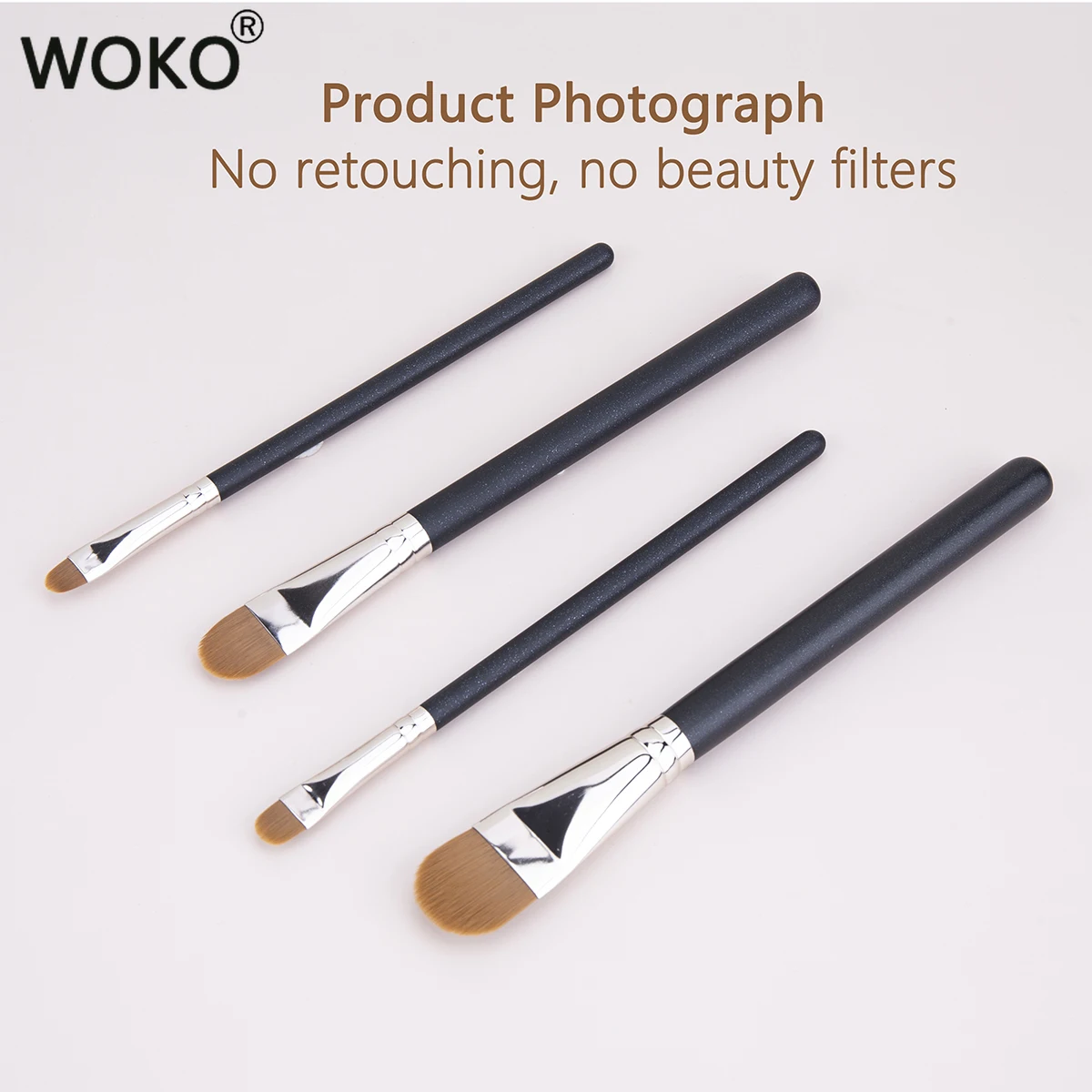 1set Upgraded Ultra-thin Foundation Concealer  Makeup Brush Professional Liquid Foundation Cream Concealer Make-up Tool Brush