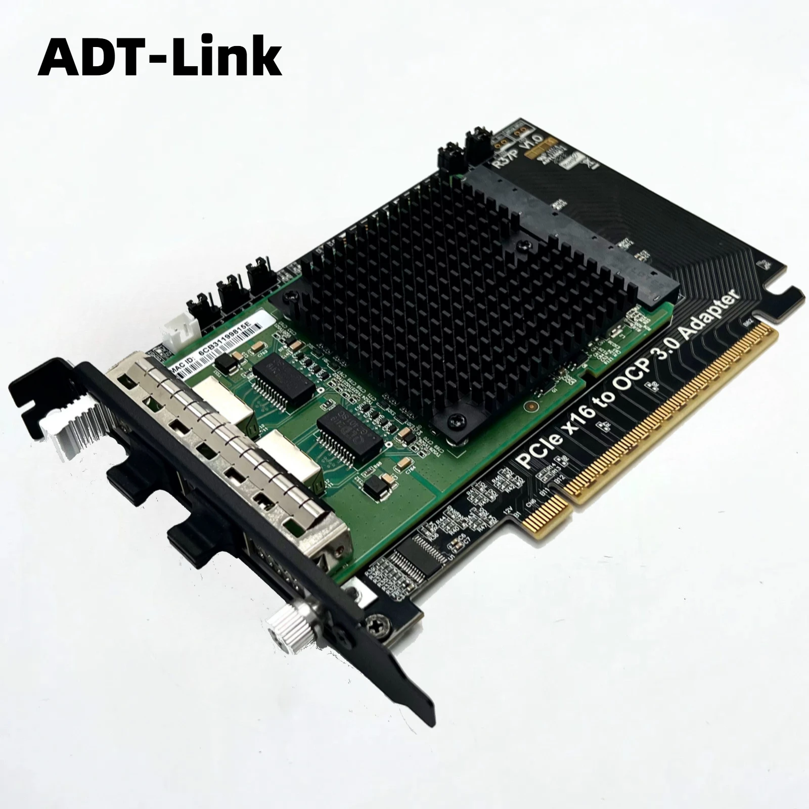 

New External PCIe 4.0 x16 to Gen-Z 4C+/SFF-TA-1002 Adapter Card OCP NIC 3.0 High Performance PCIe x16 Bifurcation Expansion Card