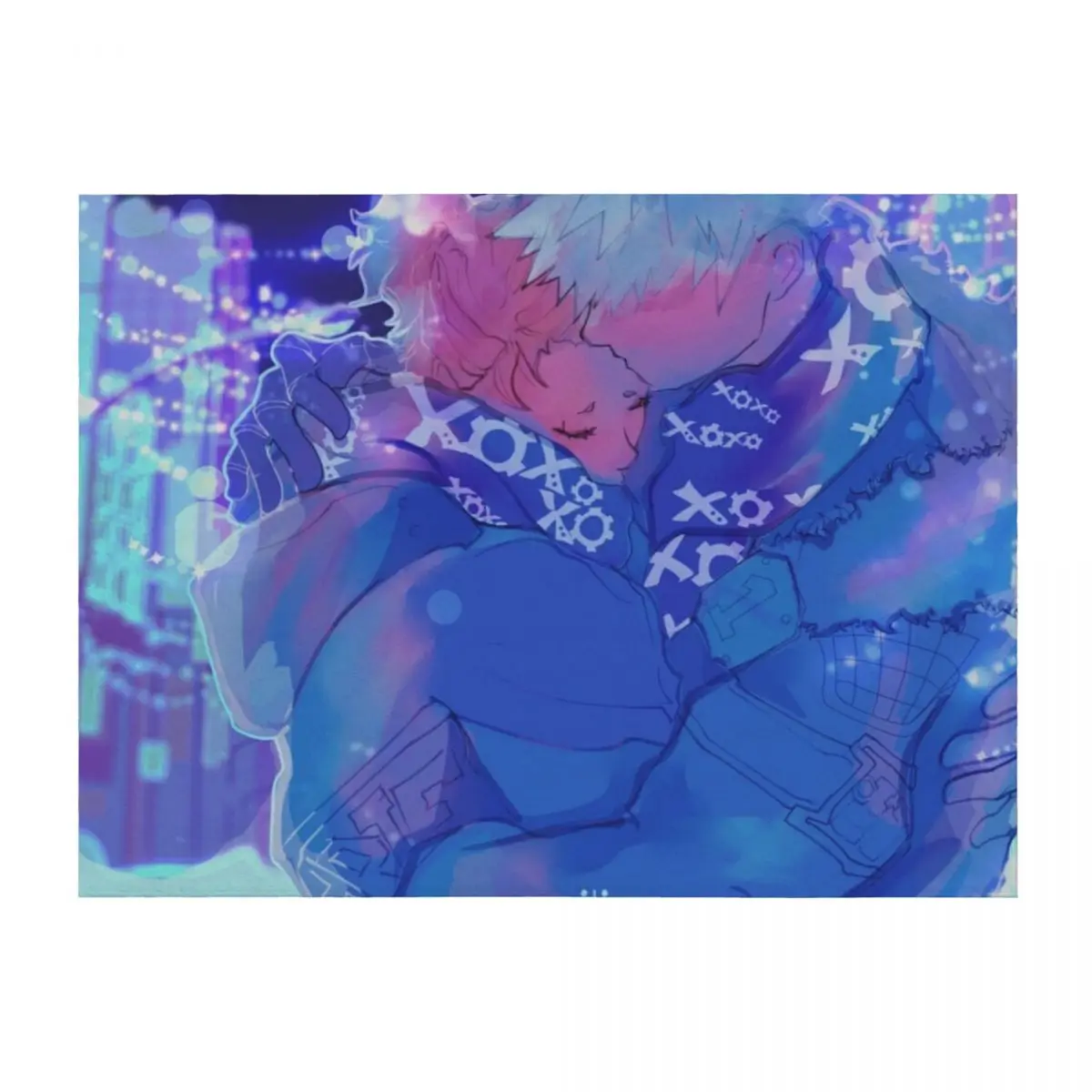 

xoxo5 - Kiribaku Throw Blanket Thermals For Travel Sofa Quilt Blankets For Bed halloween Blankets