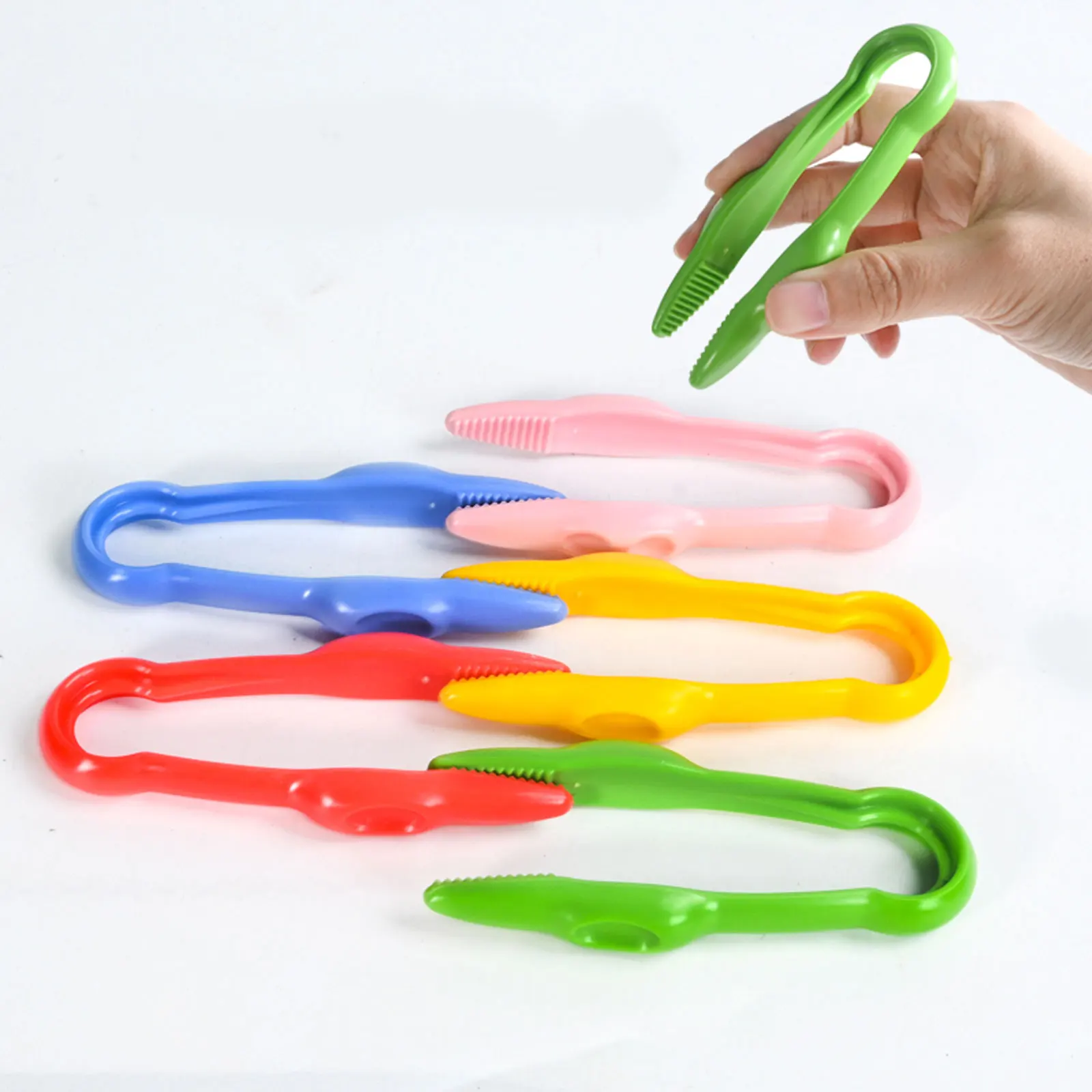 Color Recognition Classification Of Children'S Colored Tweezers, Montessori Teaching Aids, Fine Motor Tweezers, Observation Clip