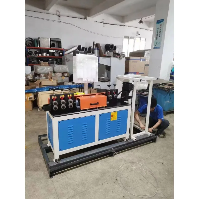 Steel Bar Straightener Cutter Machine 4-12mm Automatic Rebar Processing Equipment CE Certified Construction Projects