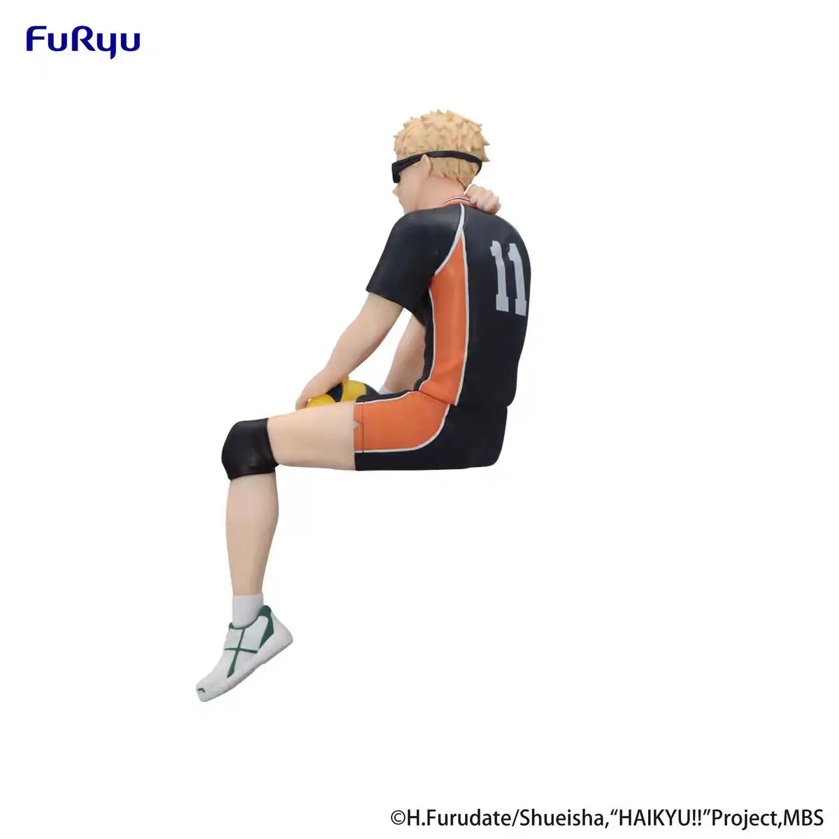 오리지널 푸루우 누들 스토퍼 하이큐!! 츠키시마 케이 애니메이션 피규어 액션 입상 모델 수집가 장난감