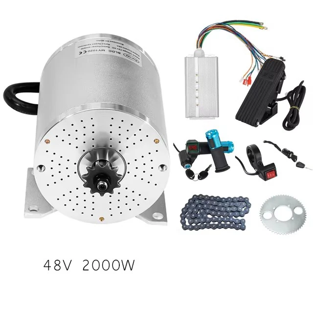 電動自転車変換キット,モーター48v/72v,ブラシレス,3000w