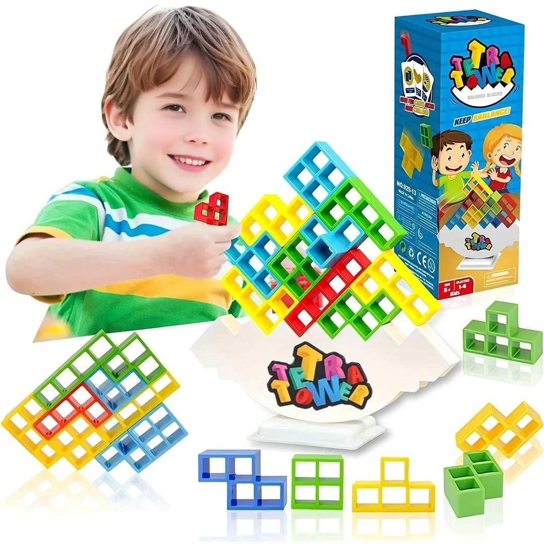スタッキング楽しいデスクトップおもちゃ、バランスブロック、家族ゲーム、集まり、旅行用のバランスタワーゲーム、楽しいパーティーゲーム