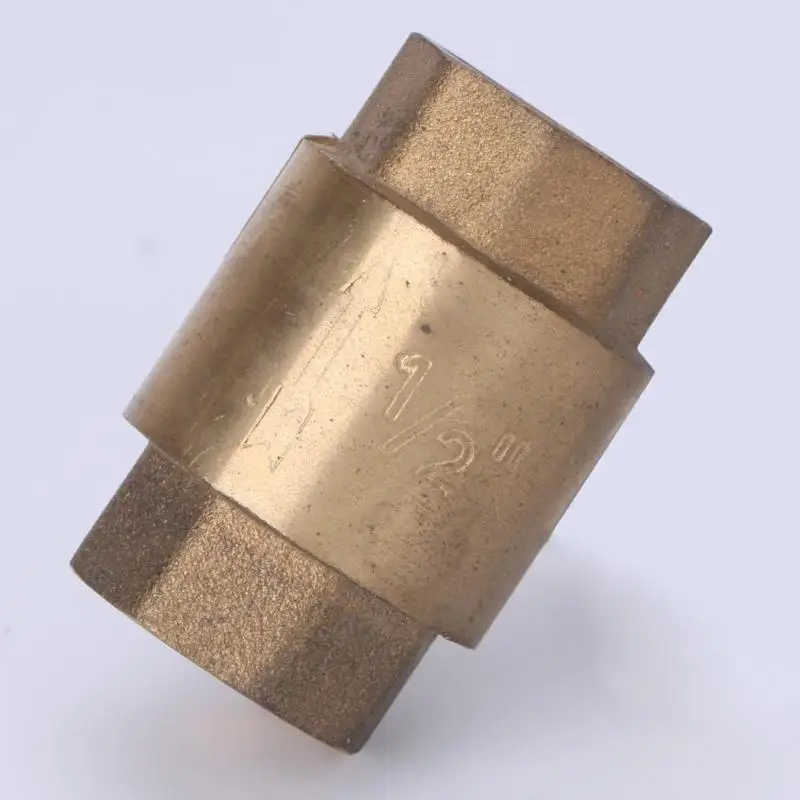 652F ''NPT Latão Linha Verificação Vertical para Válvula Ferramenta Controle Cobre 200W