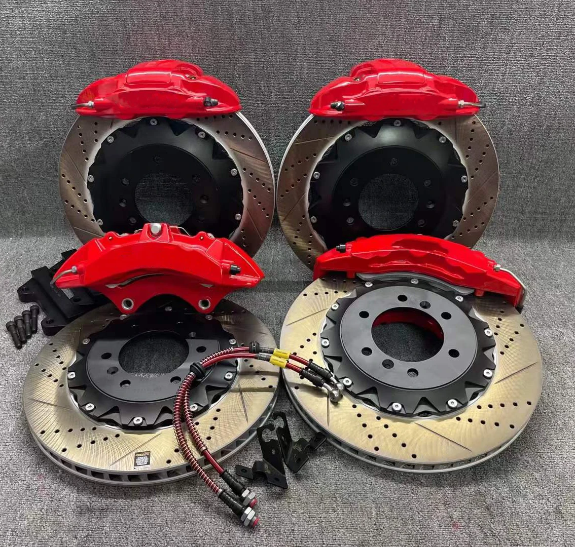 for  Original Tank 300 brake kit for 17-inch wheels Front 6 pot caliper  335mm discs Rear 4 pot caliper 330mm discs