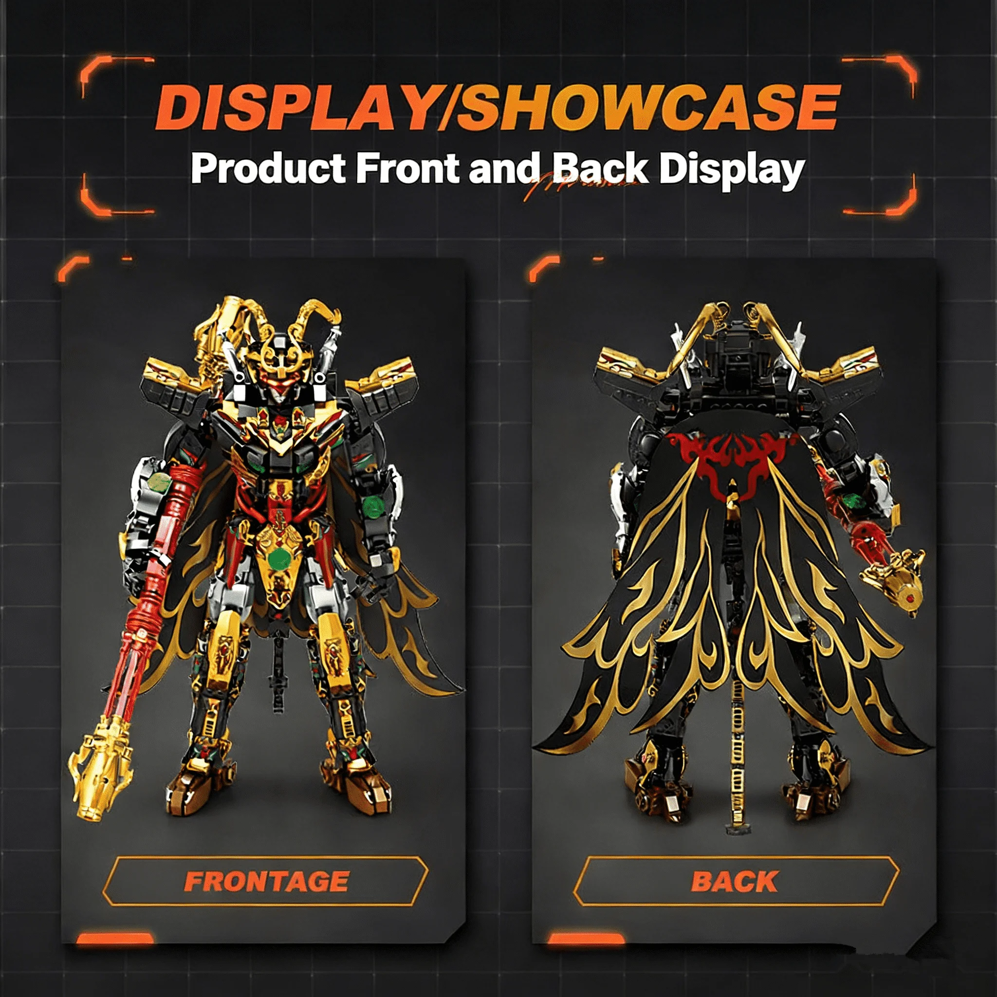 Creatieve vervorming Robotbouwstenen Mechanische Monkey King Architectonische stenen STEM Educatief speelgoed voor kinderen