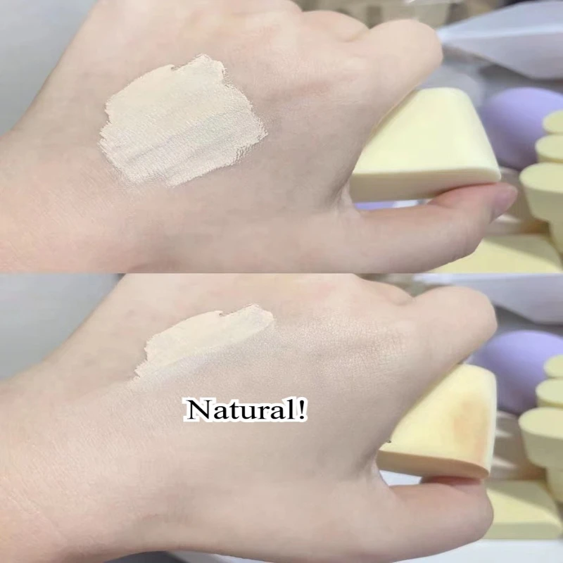 Yellow Soft Make Up Sponges Wet and Dry Use 2Pcs/Lot Puff Foundation Concealer Smearing Powder Puff Cosmetics Tool Wholesale New