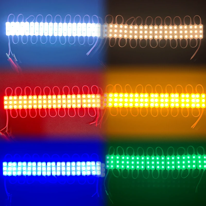 Mini 2835 Led-modul DC12V 200 teile/paket Injektion 3led Modul Mit größe 29*9mm 1,2 W Wasserdichte 2835 Harte Streifen Bar Licht Lampe