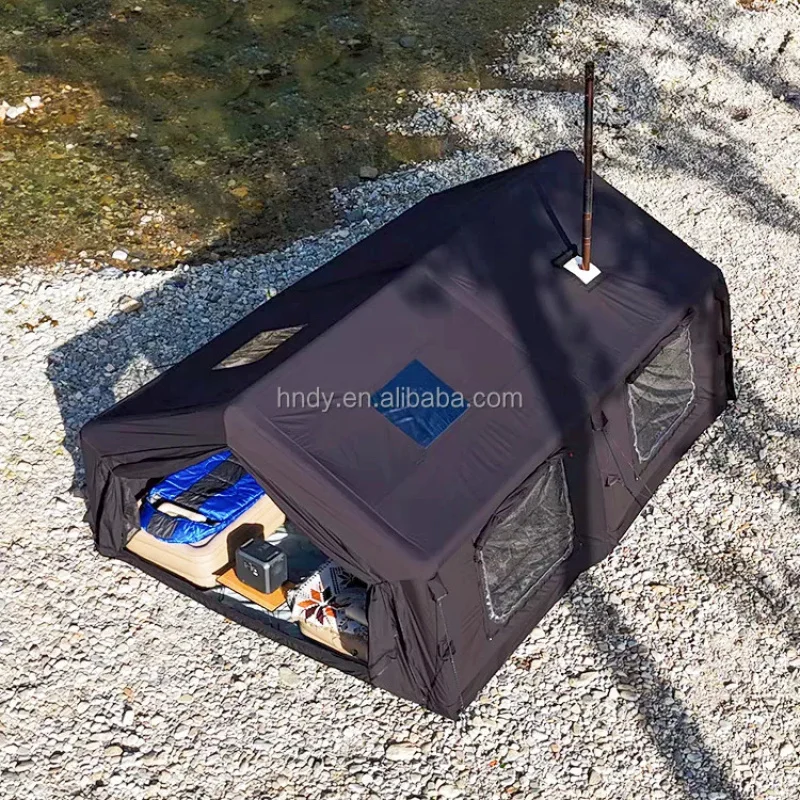 

Лидер продаж с фабрики, горячая распродажа! Лидер продаж, высококачественная роскошная большая надувная палатка для дома с двумя комнатами