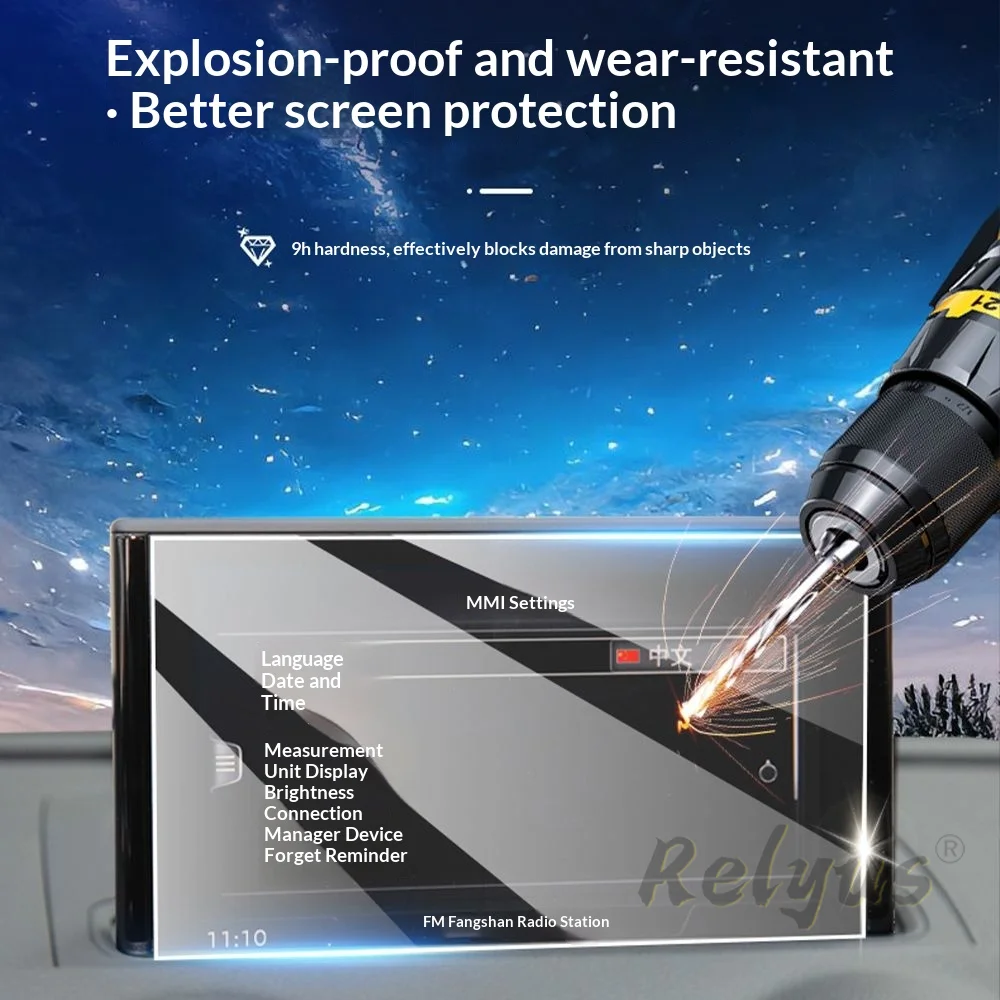 Tempered glass screen protecto - Glass Protector Auto review and price