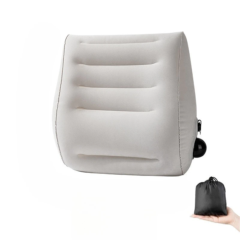 

Inflatable Lumbar Cushion for Pressing Portable Travel Lumbar Pillow for Plane Driving and Long-distance Sleeping