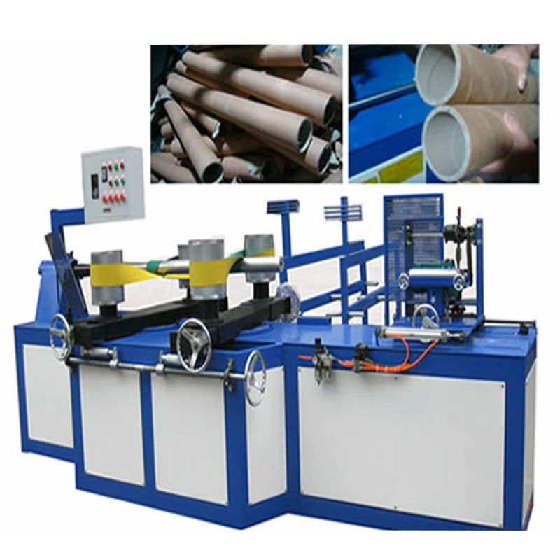 2022 Business Idea Automatic Spiral Cardboard Paper Tube Core Making Machine